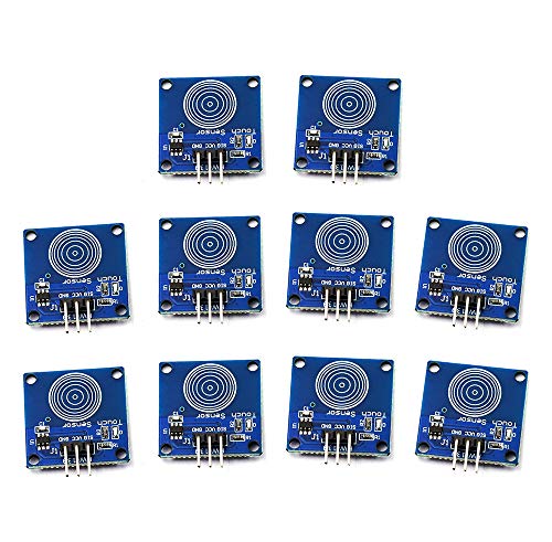CenryKay TTP223B Capacitive Digital Touch Sensor Touch Button Module for Compatible Arduino(10PCS)